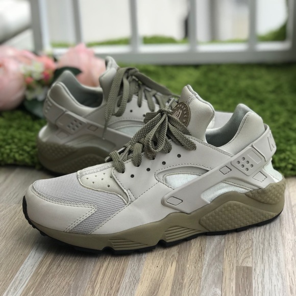 Nike Other - NWT Nike Huarache Run Olive Dark Stucco  M